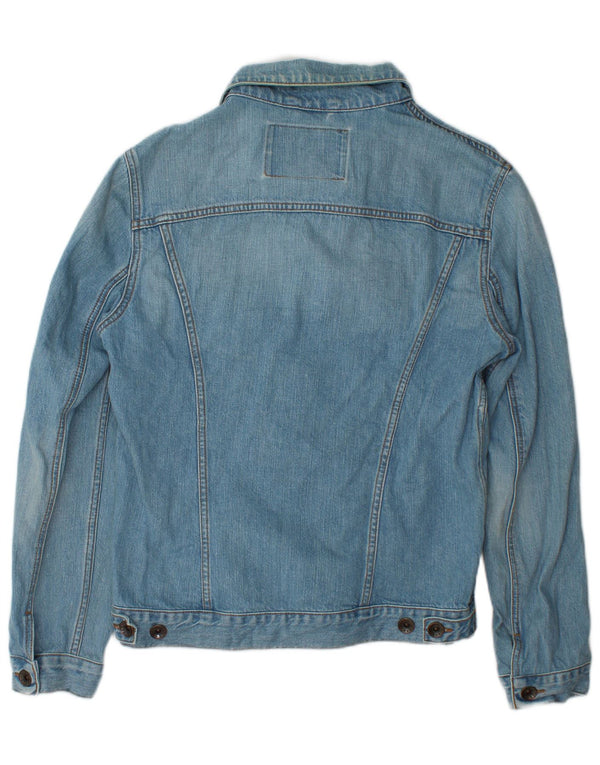 Jaqueta jeans masculina Rifle UK 40 grande algodão azul