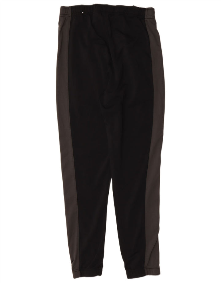 Calça de treino masculina Nike Joggers médio preto colorblock poliéster