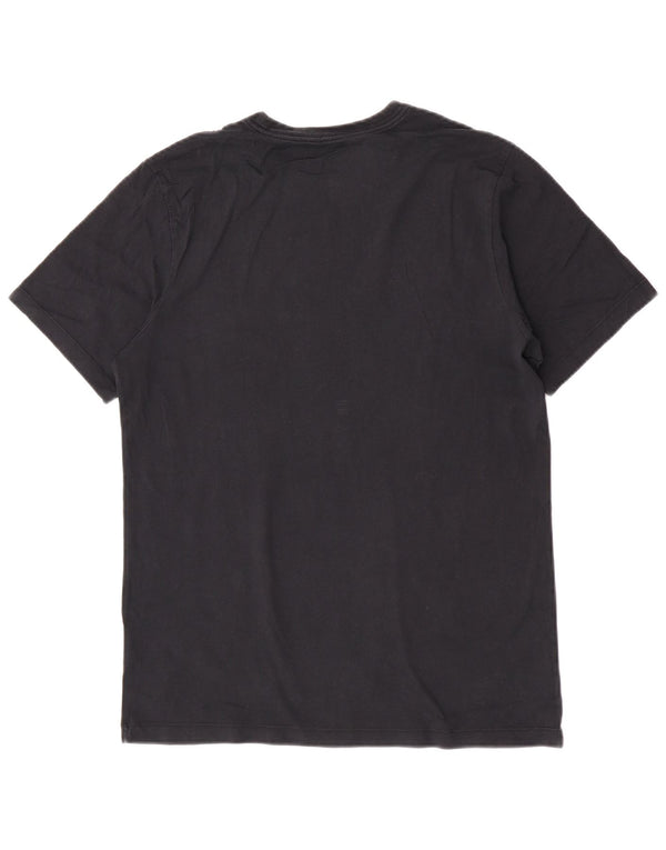 Camiseta Jordan Masculina Graphic Top Médio Algodão Preto