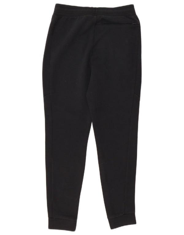 Calça de treino feminina New Balance Joggers UK 10 pequeno algodão preto