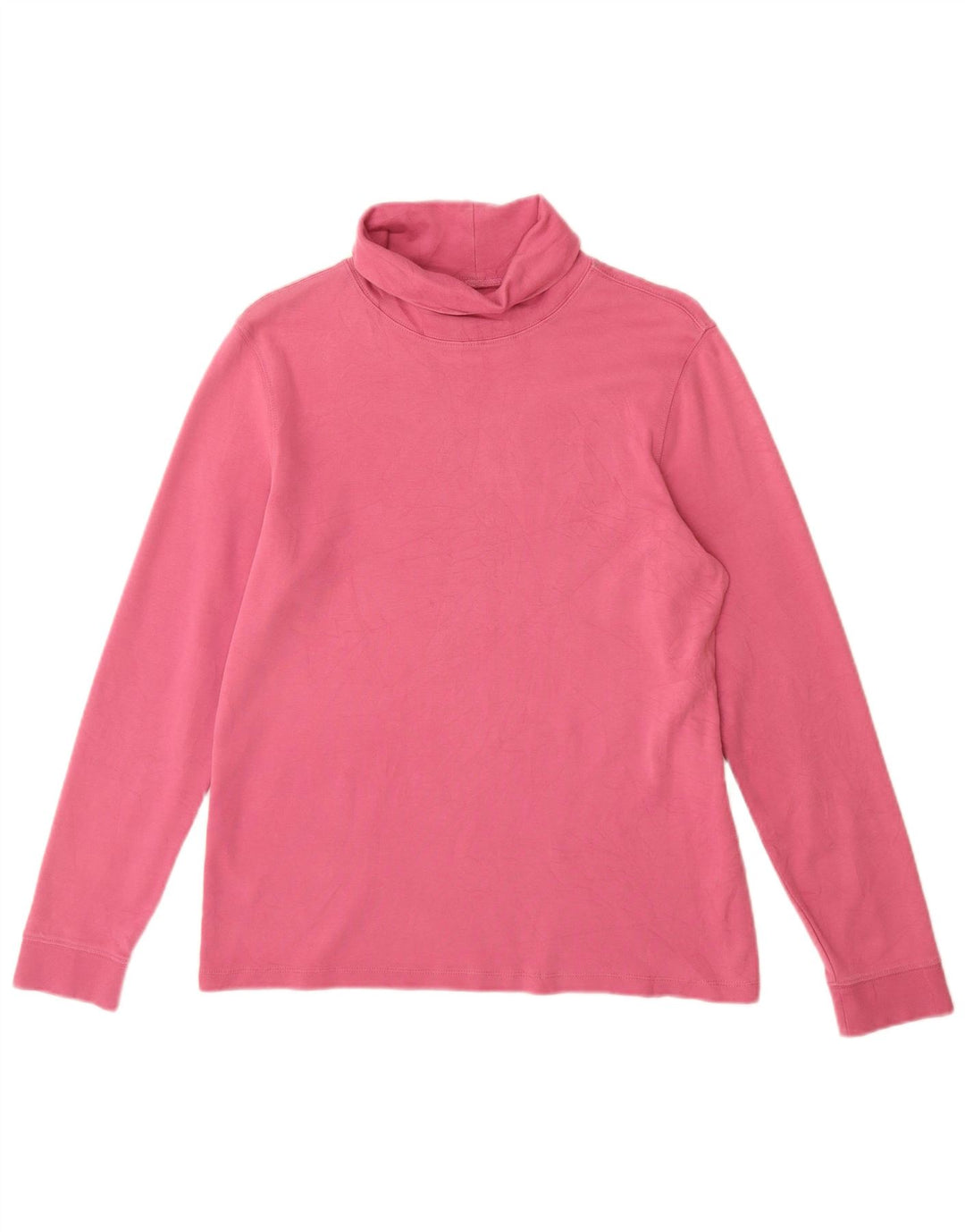 L.L.Bean Top feminino de manga comprida UK 14 rosa médio