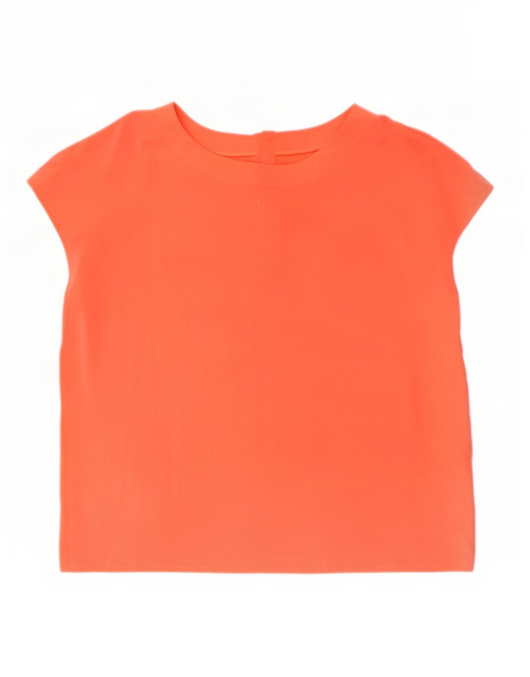 Blusa feminina vintage UK 18 XL laranja