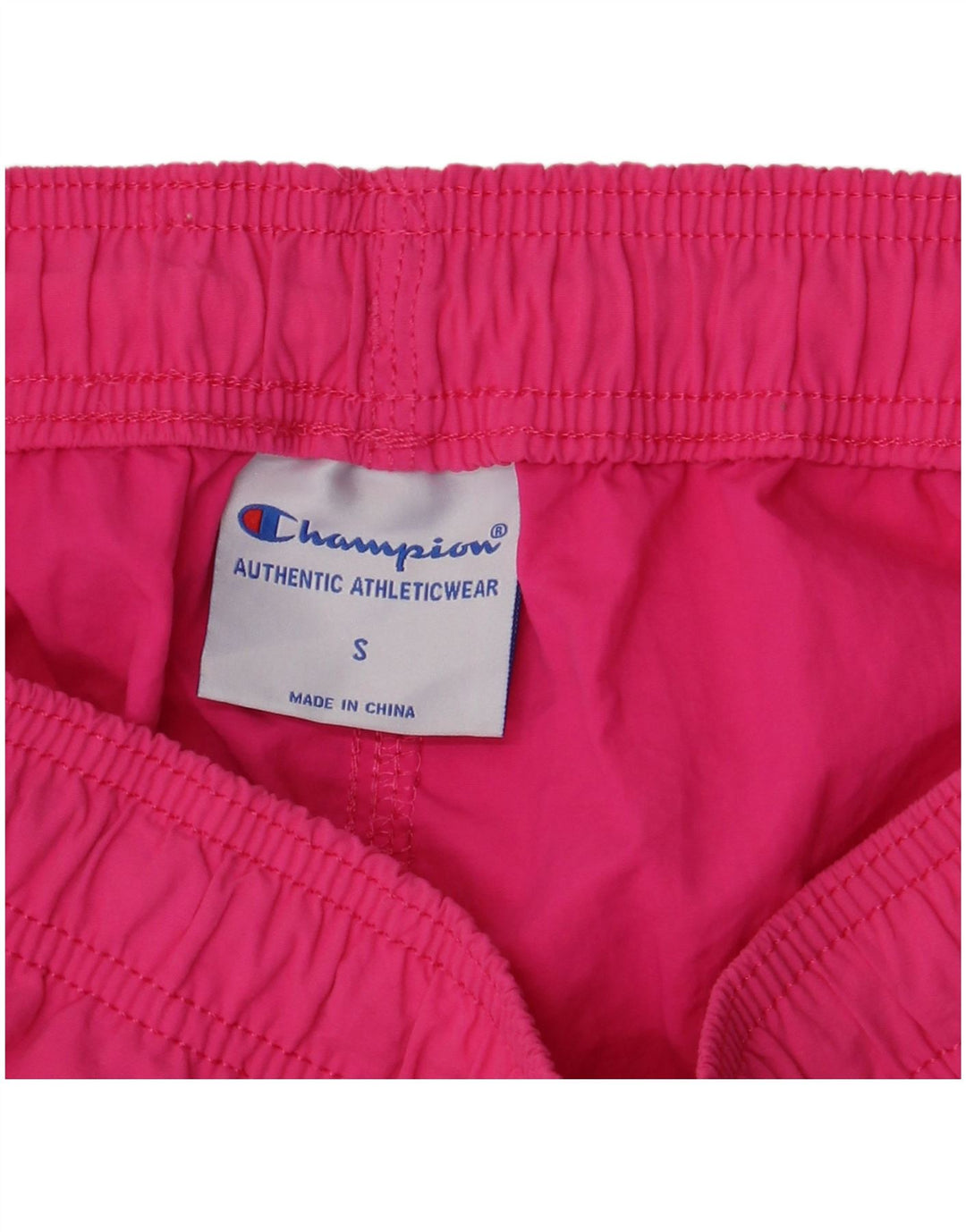 Shorts esportivos gráficos masculinos Champion pequeno rosa nylon