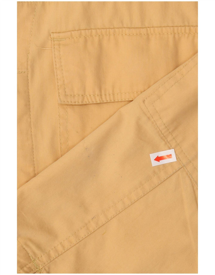 PETER COFOX Mens Utility Jacket UK 40 Large Yellow