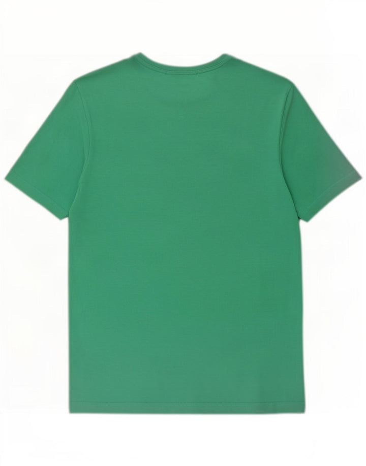 Camiseta masculina gráfica Nautica Top médio algodão verde