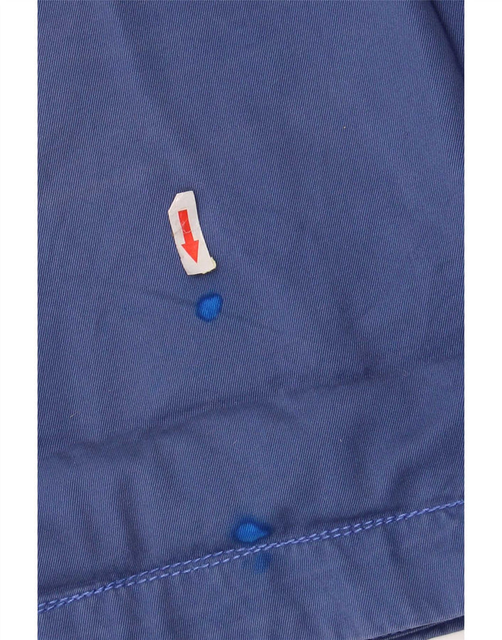 Shorts Chino Masculino Fat Face W36 Grande Algodão Azul