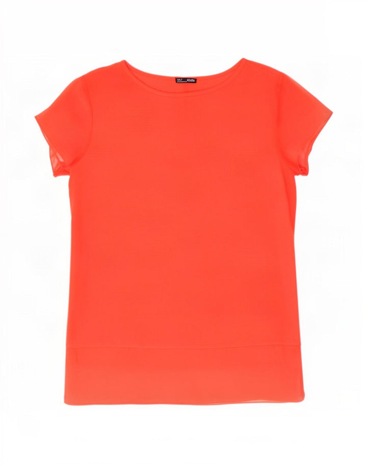 Blusa feminina Zara UK 12 vermelho médio
