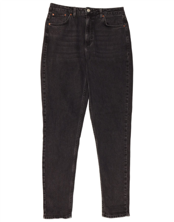 Topshop Jeans Slim Feminino W32 L31 Algodão Preto