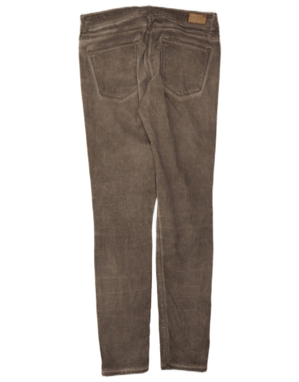 Zara Jeans Slim Feminino EU 42 Grande W32 L29 Cinza