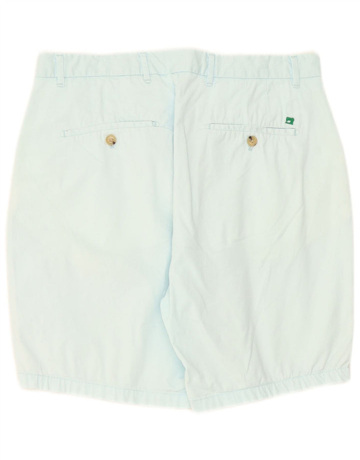 Scotch & Soda Mens Chino Shorts W31 Algodão Azul Médio
