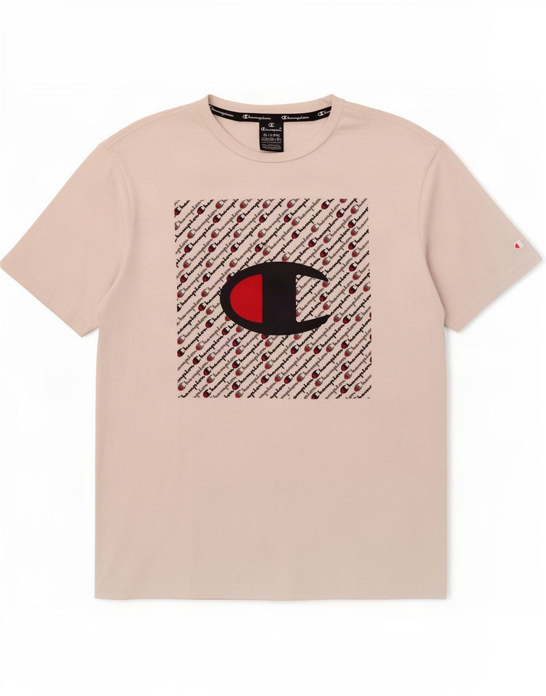 Camiseta masculina gráfica Champion 2XL algodão branco