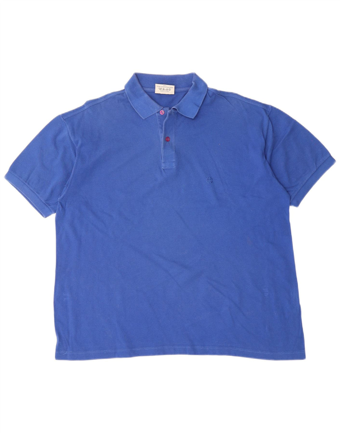 Camisa polo masculina RIFLE XL algodão azul