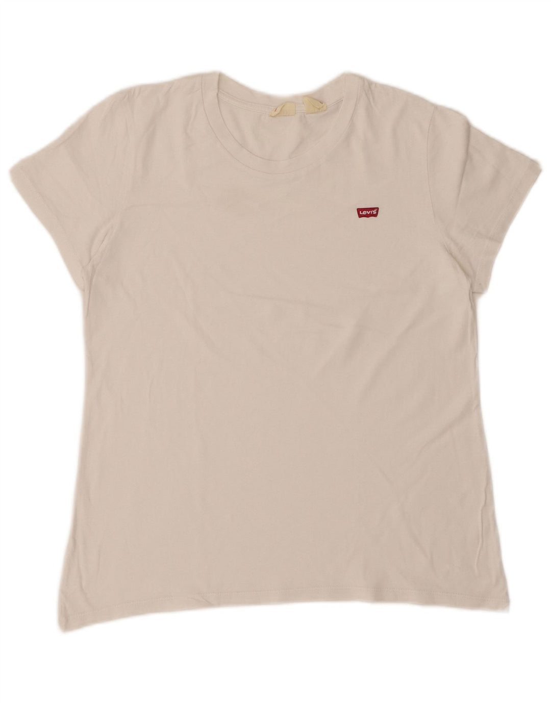 Camiseta feminina LEVI'S UK 14 médio branco