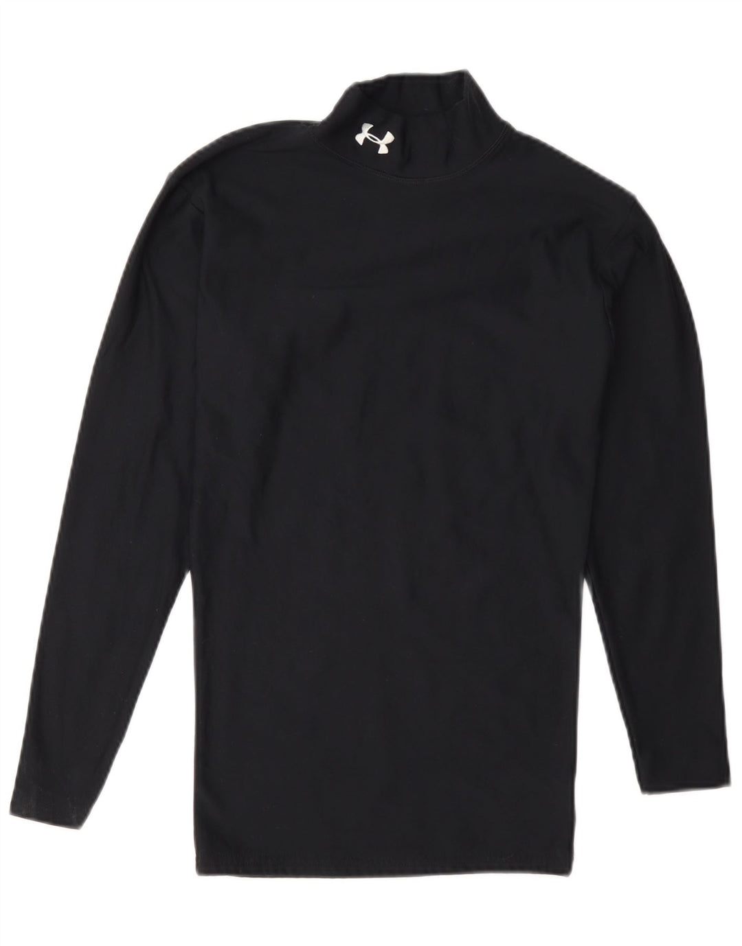 Under Armour Masculino Cold Gear Top Manga Longa Pequeno Azul Marinho Nylon