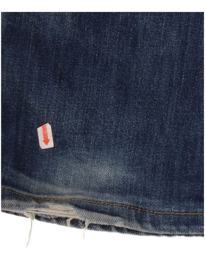 LEE Masculino Brooklyn Straight Jeans W36 L36 Azul Algodão