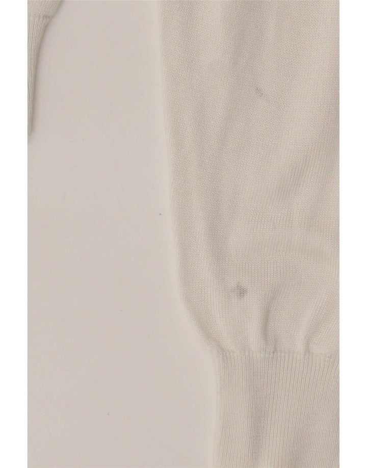 Suéter masculino Trussardi com decote em V XS branco
