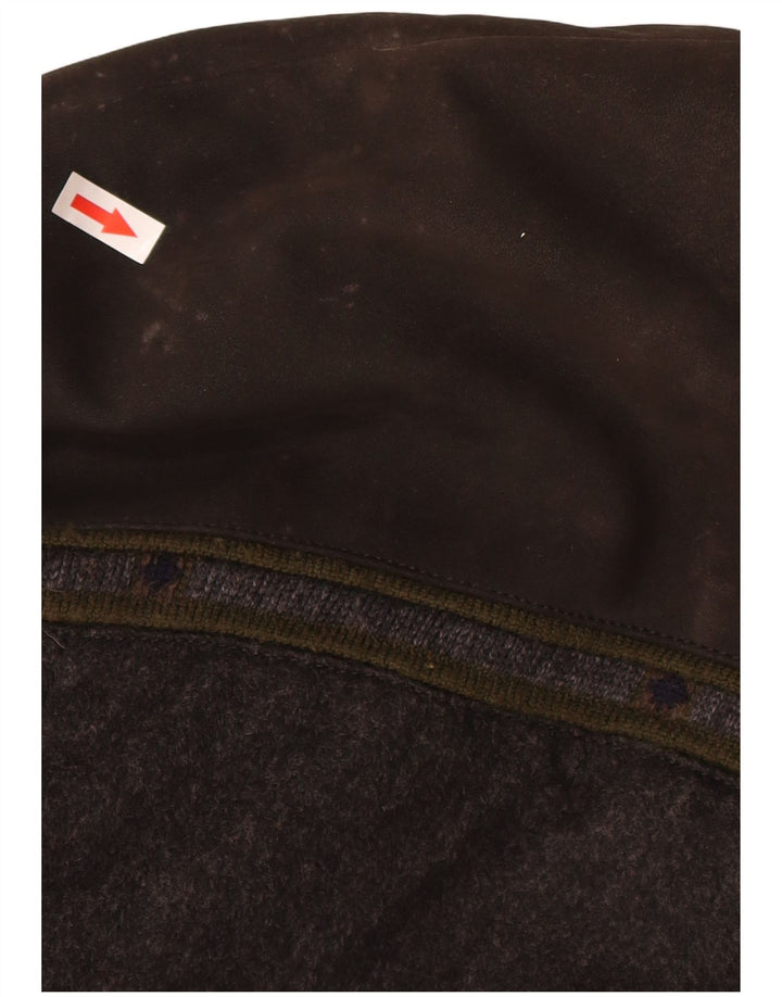 Jaqueta bomber masculina Torras IT 58 4XL lã cinza