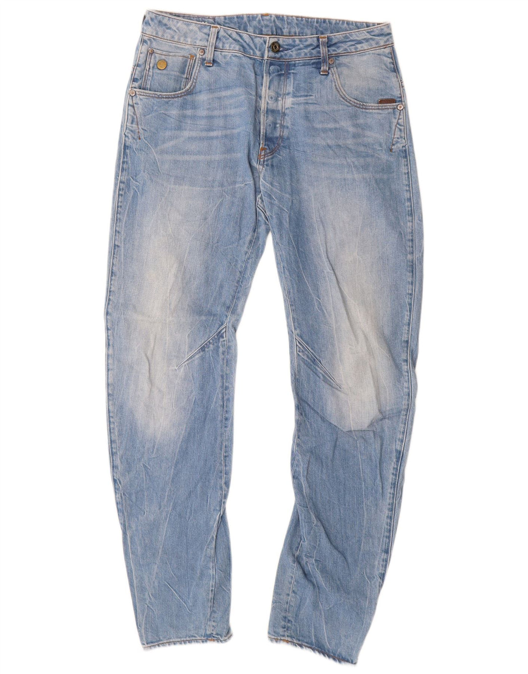 Calça jeans masculina G-Star 3D Arc Slim W30 L32 algodão azul