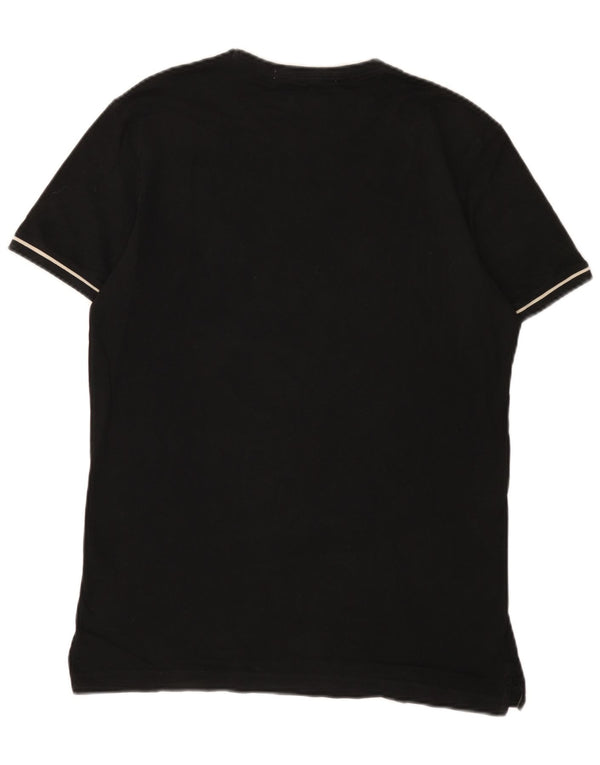 Camiseta masculina Calvin Klein Jeans grande algodão preto