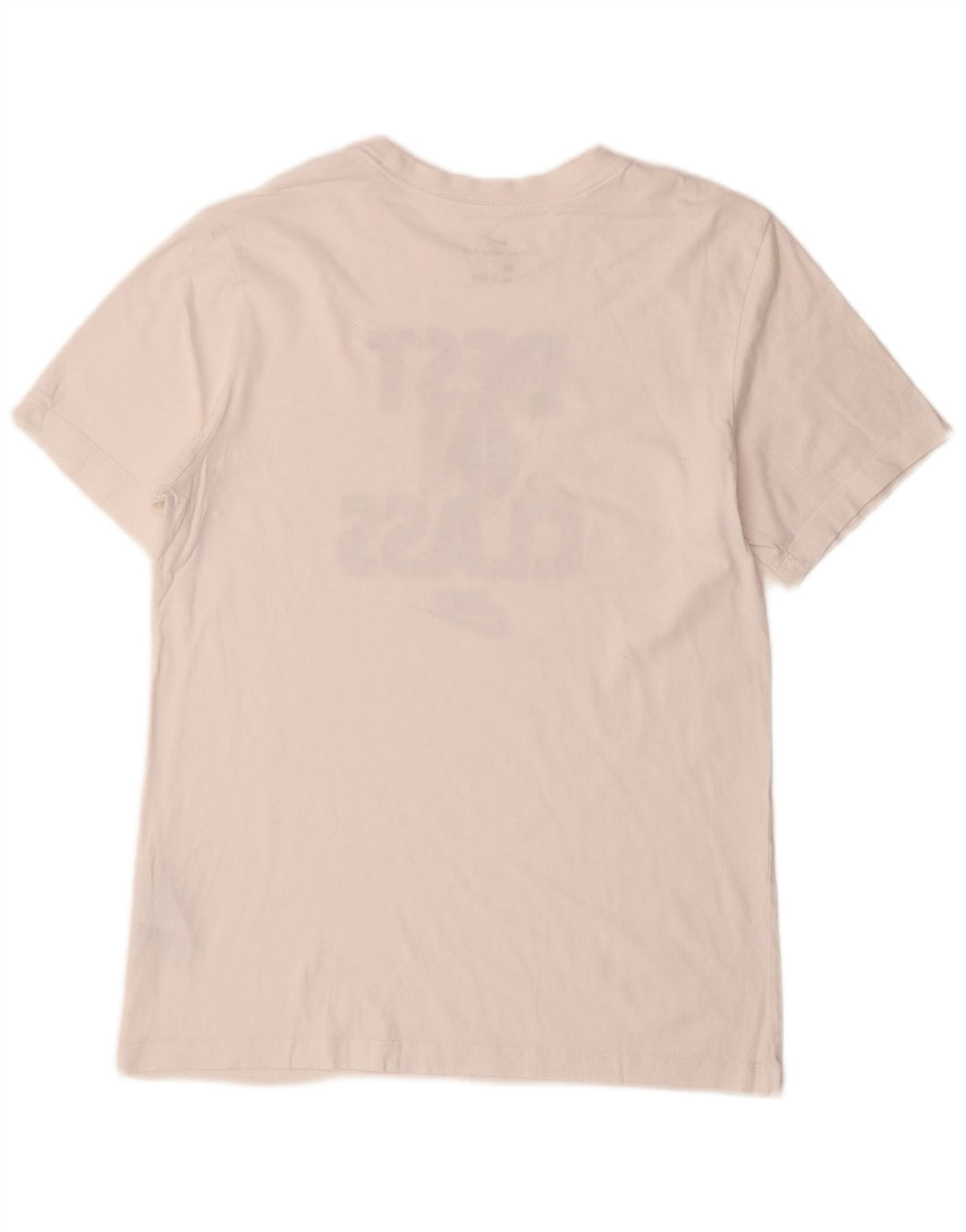 Camiseta Nike masculina gráfica Top médio algodão branco