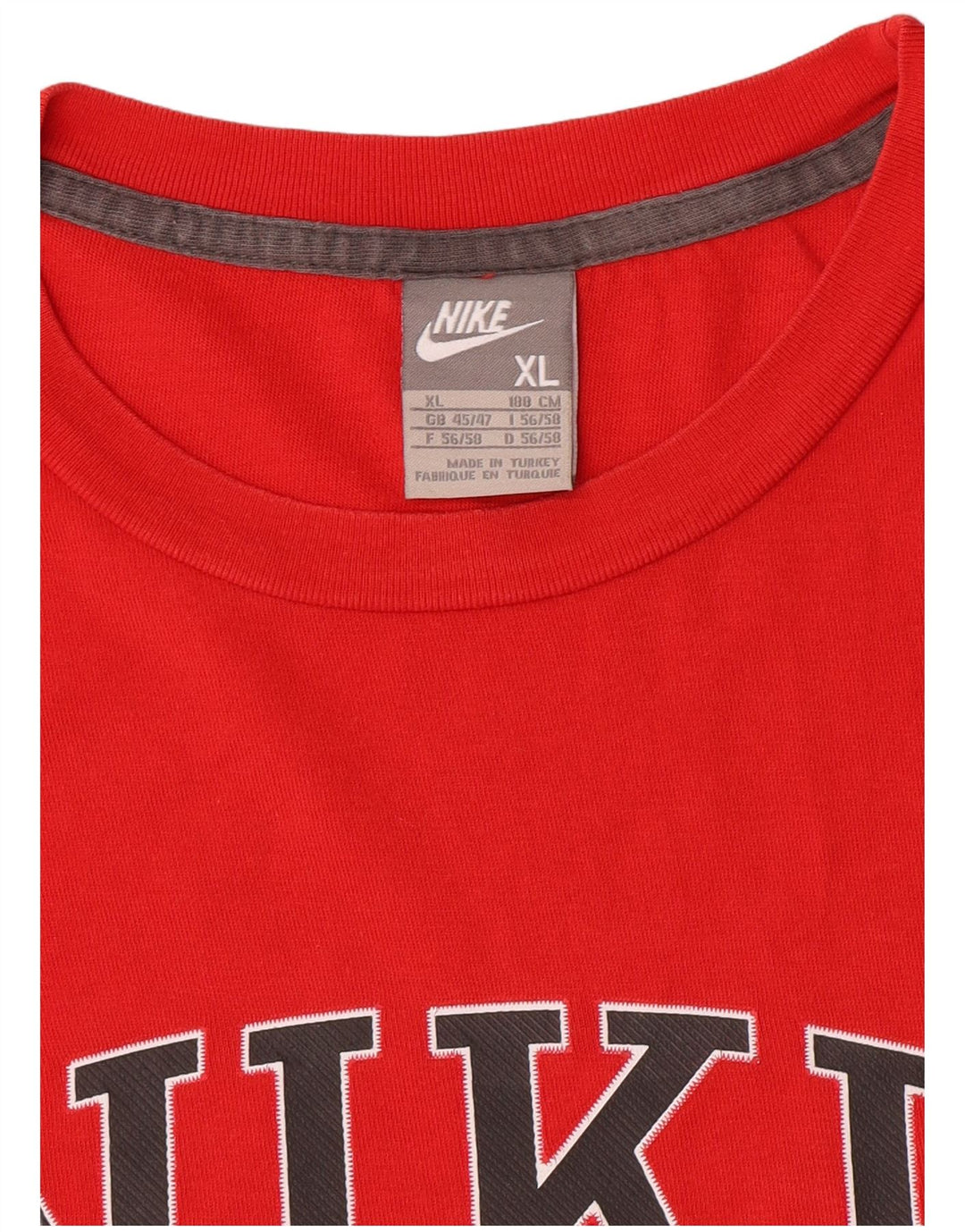 Camiseta Nike masculina gráfica Top XL vermelha