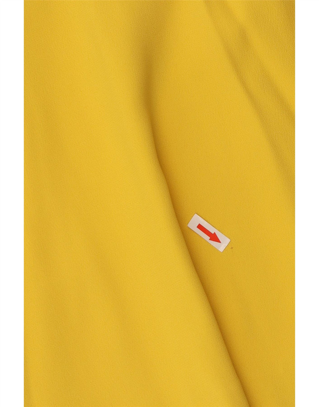 Saia feminina Germano Zama evasê médio W28 acetato amarelo