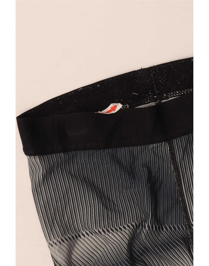 Leggings Gráficas Nike para Meninos 10-11 Anos Cor Cinza Colorblock Poliéster