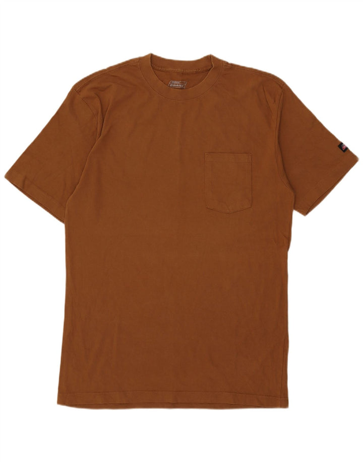Camiseta masculina Dickies grande algodão marrom