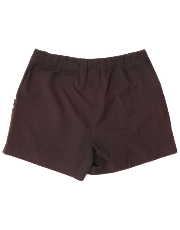Shorts esportivos femininos Adidas UK 14 médio preto poliéster esportivo