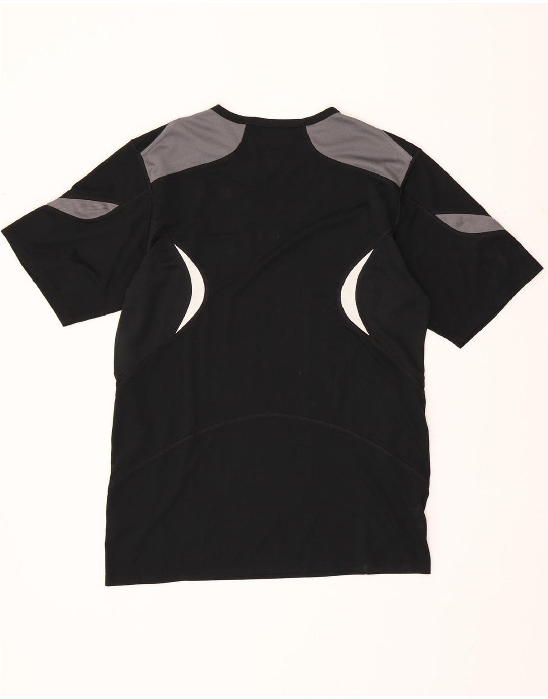 Camiseta masculina NIKE Fit Dry Top UK 39/41 Médio Preto Colourblock Poliéster