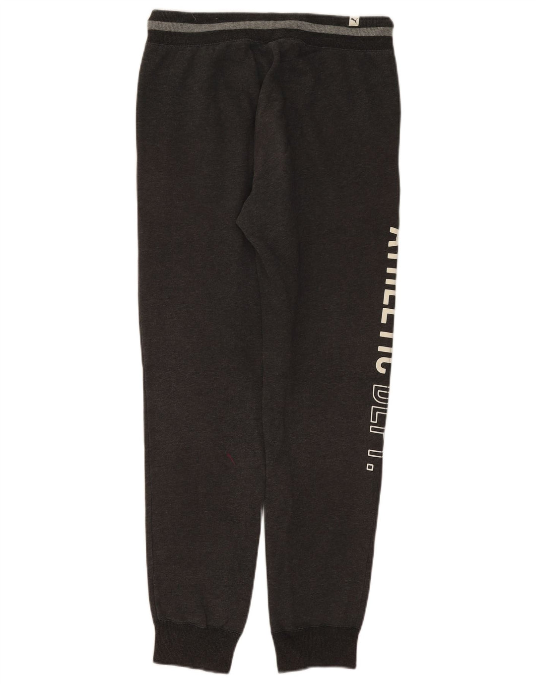 Calça de treino masculina PUMA Graphic Joggers algodão cinza médio