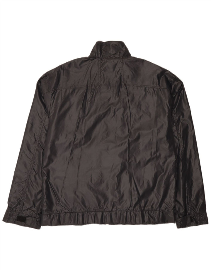 Nike Mens Treino Top Jaqueta Grande Nylon Preto