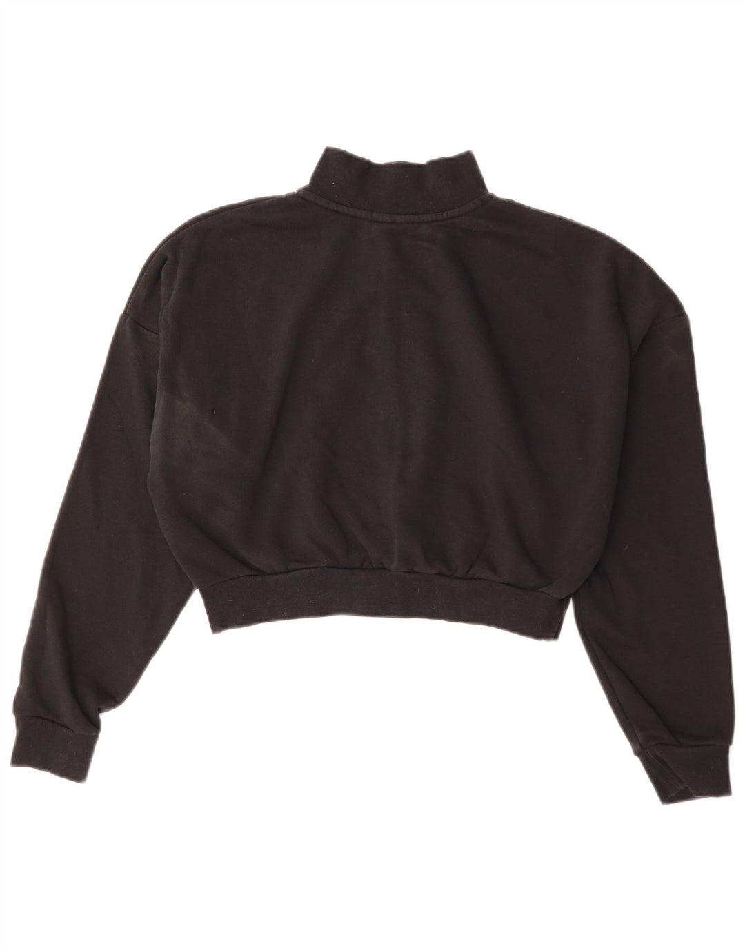 Moletom Nike feminino oversized com zíper e gola alta UK 10 pequeno preto