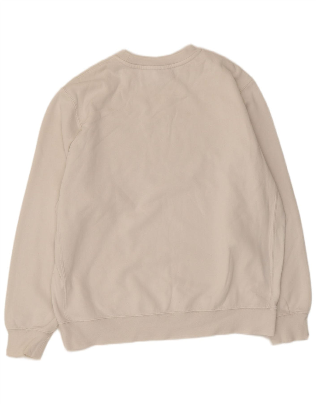 Nike moletom masculino jumper grande algodão branco