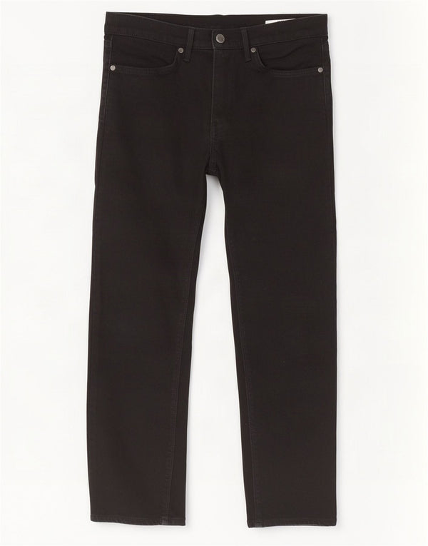 Marks & Spencer Mens Jeans Slim W34 L29 Algodão Preto