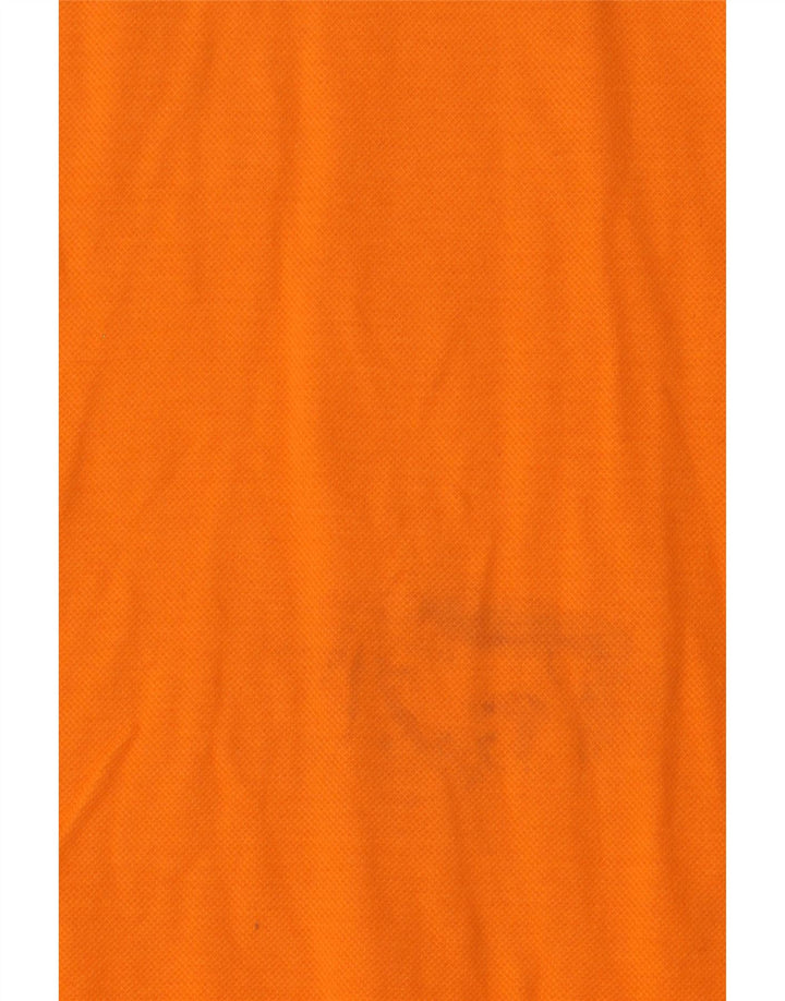Camisa pólo masculina Sergio Tacchini XL laranja algodão
