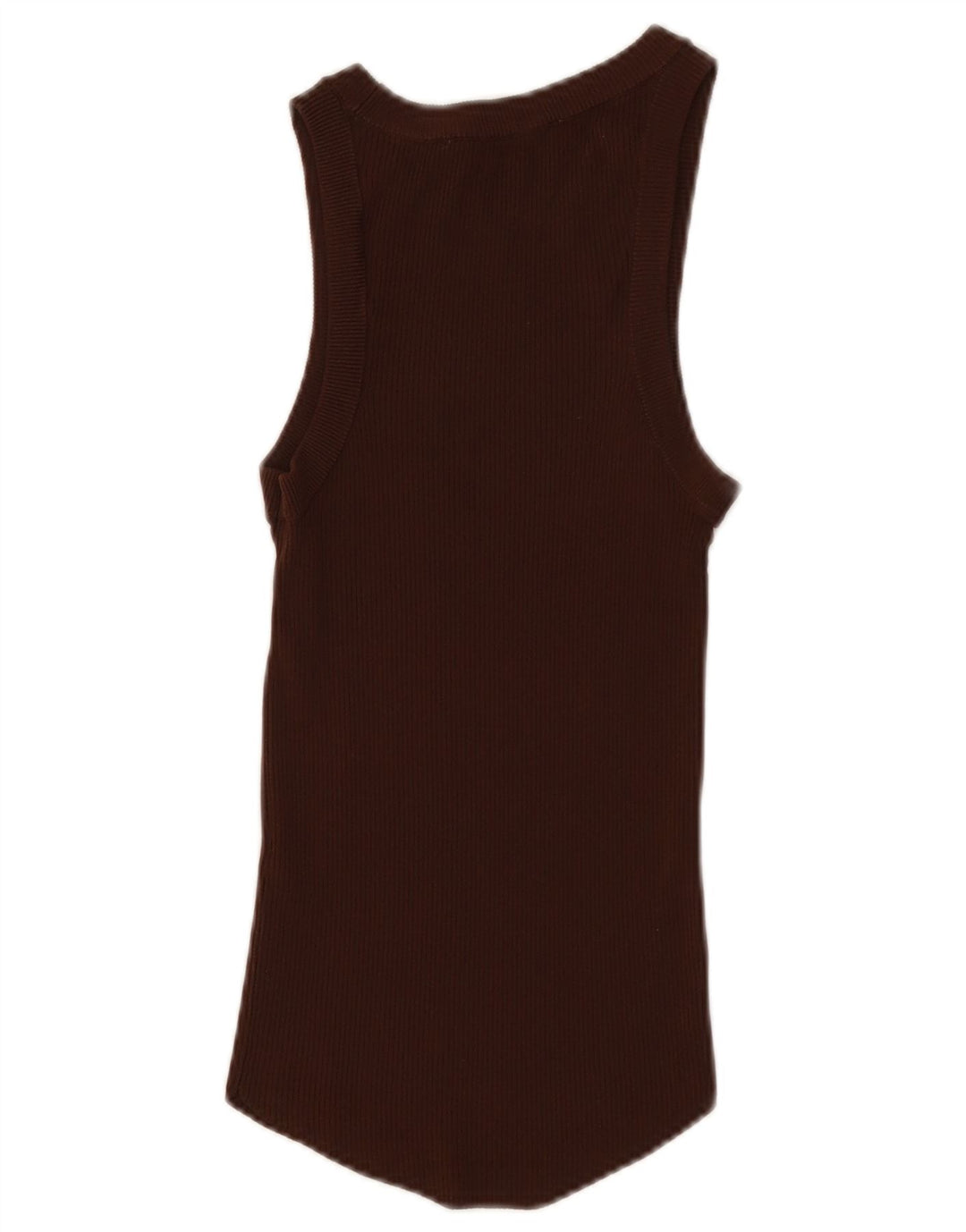 Colete feminino Zara UK 8 pequeno viscose marrom