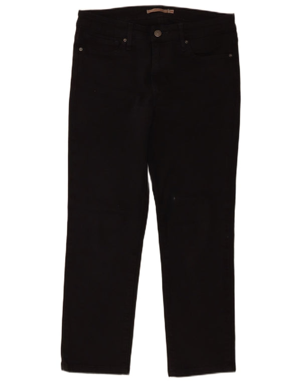 Calça Jeans Levis Feminina 712 Crop Slim W28 L25 Preta