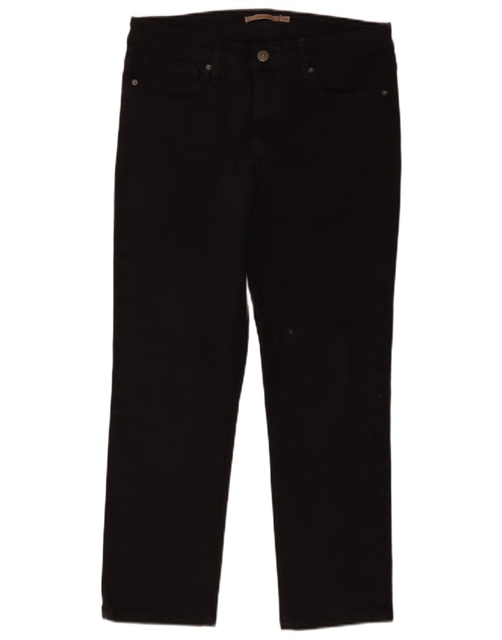 Calça Jeans Levis Feminina 712 Crop Slim W28 L25 Preta