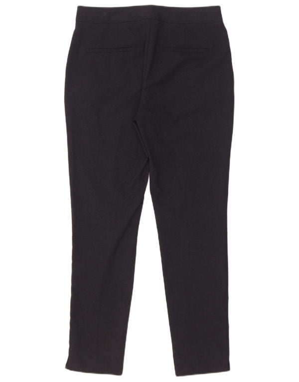 Calça feminina Zara Slim Suit EU 34 2XS W24 L27 Poliéster Preto