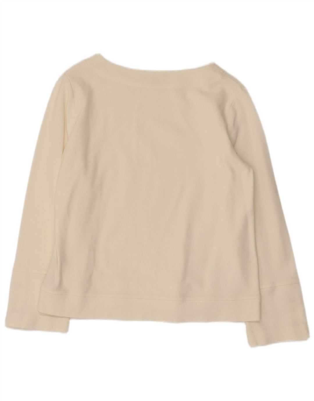 Suéter feminino MASSIMO DUTTI UK 14 médio off white algodão