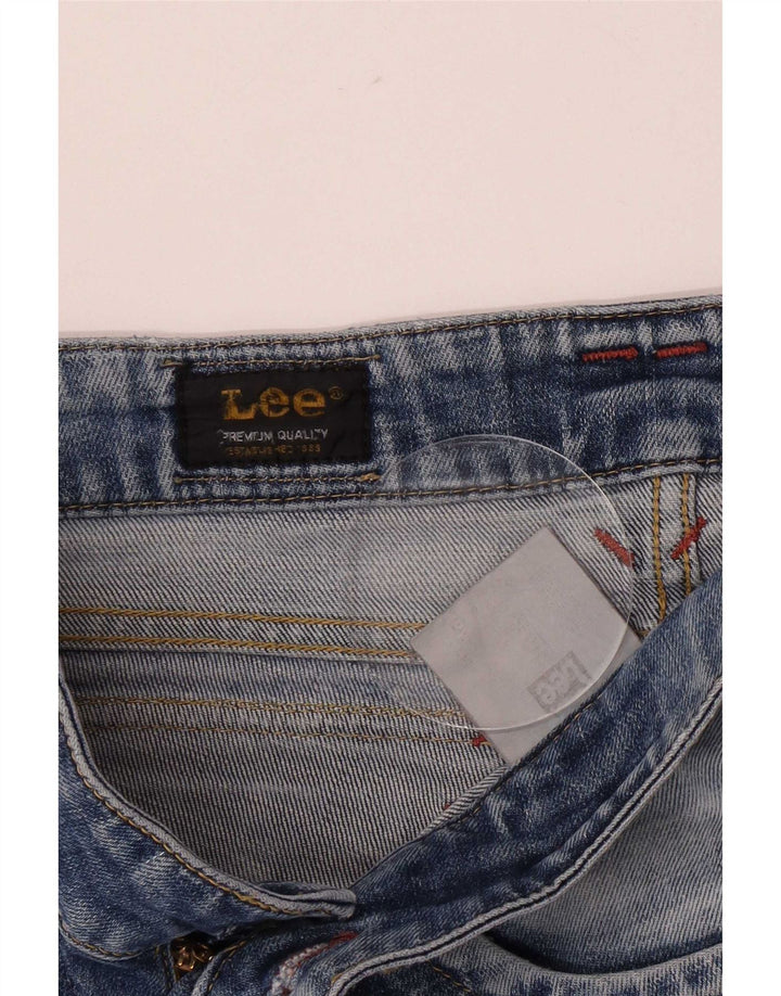 Lee Womens Bootcut Jeans W27 L33 Algodão Azul
