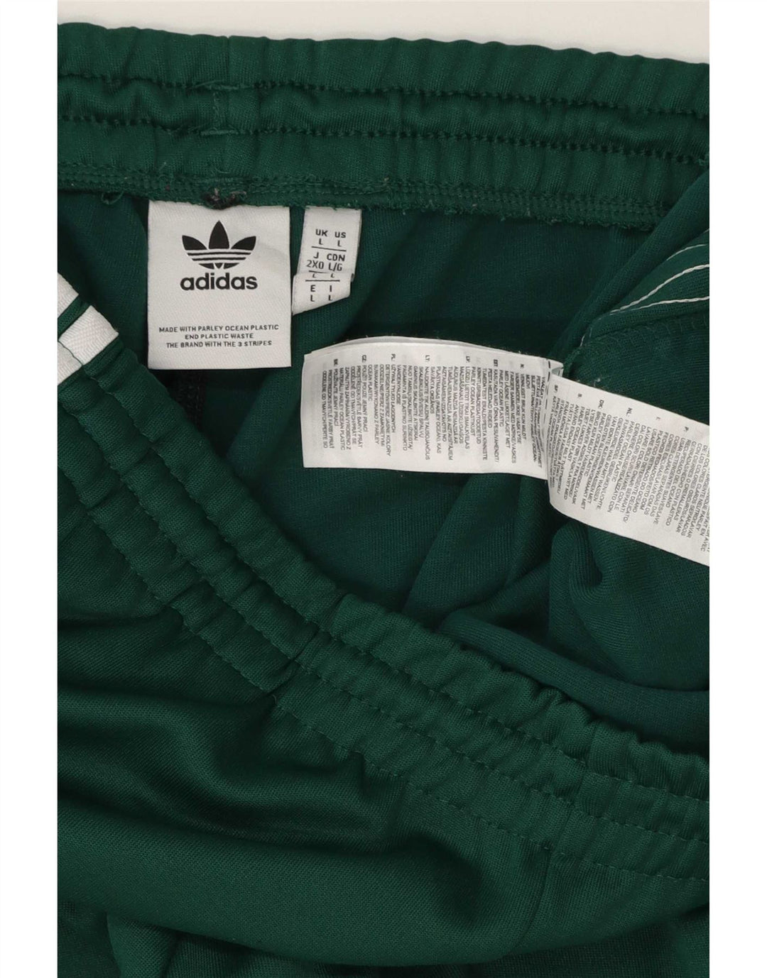 Adidas Mens Treino Calças Joggers Grande Poliéster Verde