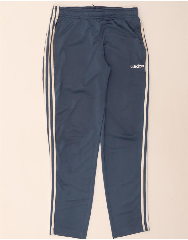 Calça Adidas Mens Treino Poliéster Azul Médio