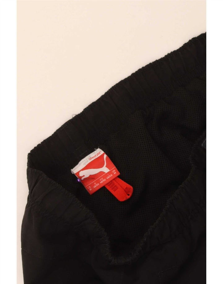 Calça de treino masculina Puma Graphic Joggers médio preto