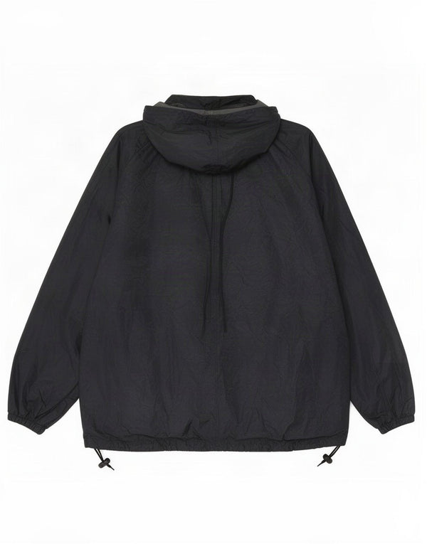 Jaqueta de chuva masculina Dickies com capuz Reino Unido 40 grande poliéster azul marinho