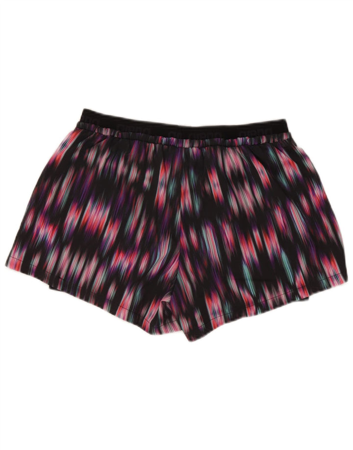 Arena Womens Sport Shorts UK 14 Médio Poliéster Ikat Multicolorido