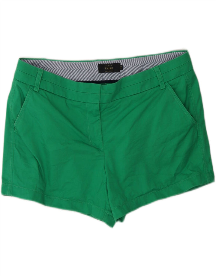 J. CREW Womens Chino Shorts US 14 XL W38  Green Cotton Vintage J. Crew and Second-Hand J. Crew from Messina Hembry 