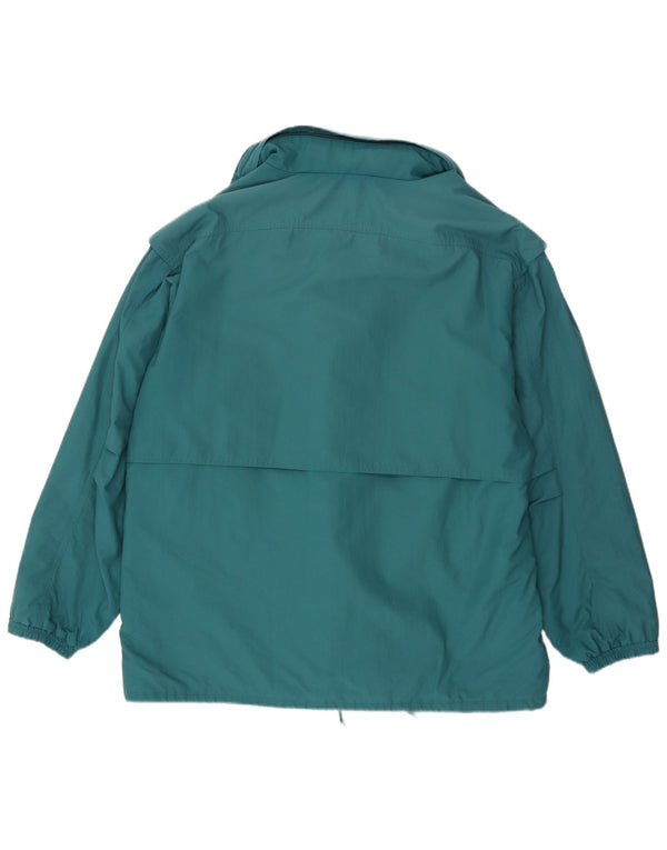 Jaqueta corta-vento masculina Elho com capuz UK 42 XL azul