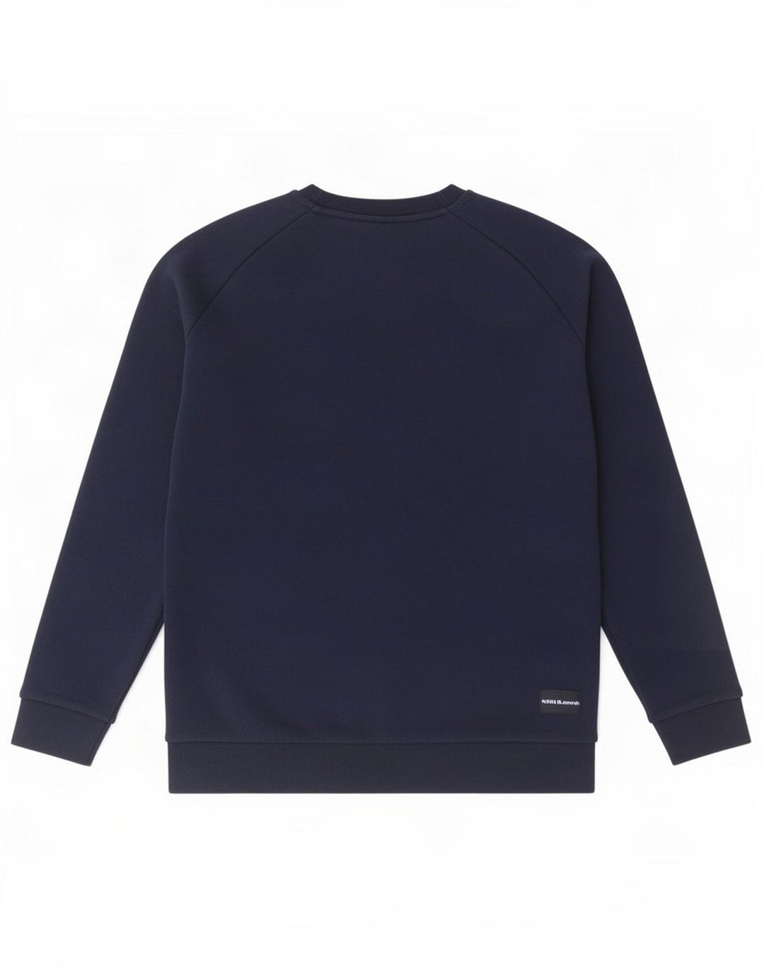 Adidas Mens Moletom Jumper Médio Azul Marinho Algodão